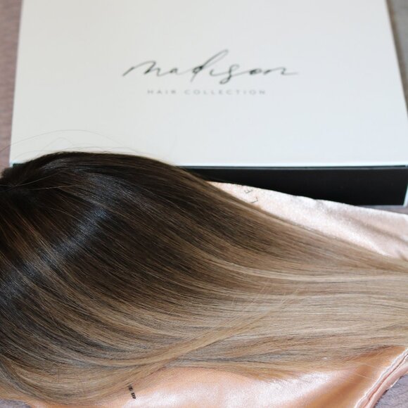 Gorgeous Ombre Silk Human Hair Topper | MadisonWigsCollection - Picture 11 of 11